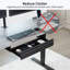 VIVO Black Space Saving 22" Pull Out Under Desk Storage Drawer without Shell-92400103