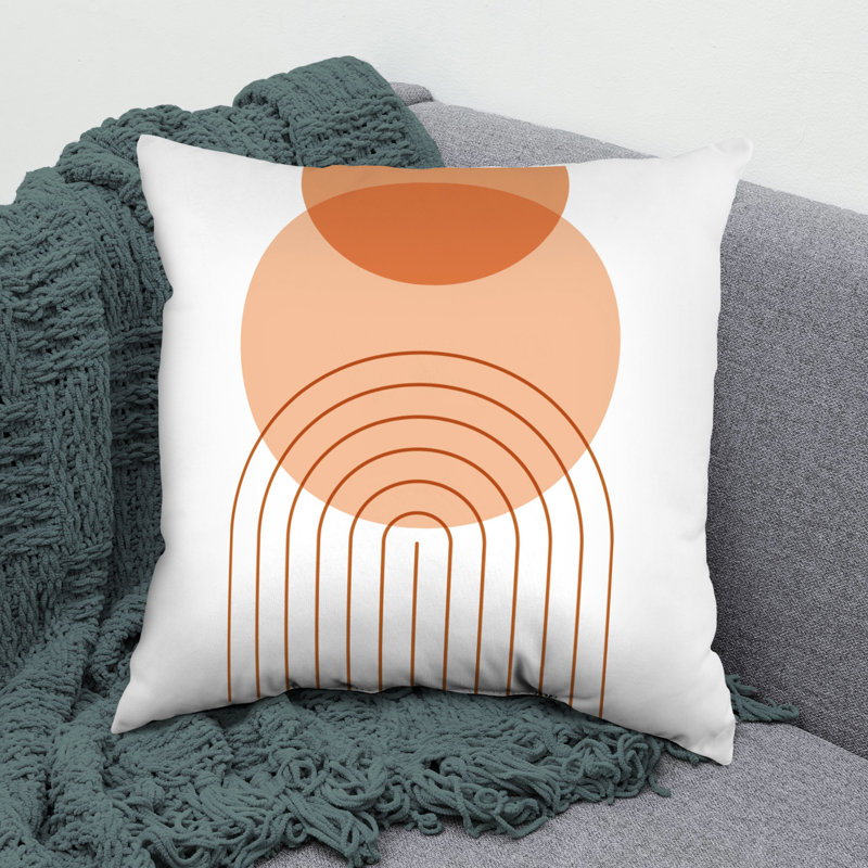 Coussin géométrique Mid Century
