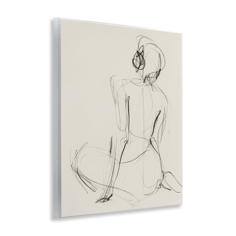 Art mural «Nude figure Study» par Victoria Barnes