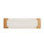 Banc de salle à manger Design en bois de chêne naturel pour salle à manger, chambre à coucher, salle de bain (blanc)-2138809944