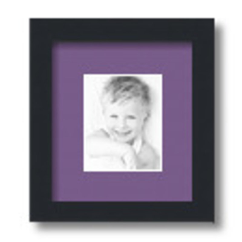 Matte Picture Frame with Mat, Grape