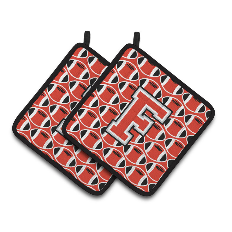Poignée de football, F, Scarlet / Gris