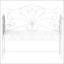 Banc de jardin 43 po