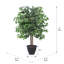 Ficus artificiel 4 ', contenant en plastique-1933214930