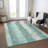 Machine Washable Indoor/Outdoor Cinead ACN1689 Seafoam Rug-104539649