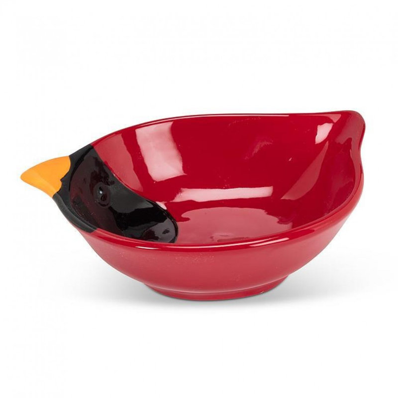Modern Cardinal Small Bowl