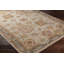 Tapis oriental en polyester tissé à la machine en bleu sarcelle-70927279