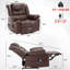Fauteuil inclinable de massage en cuir respirant-1160602829