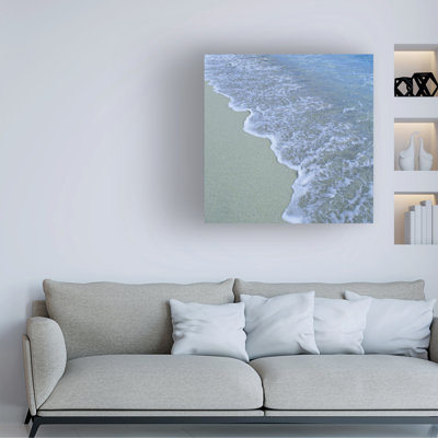 Kent Flora Beach Wave Canvas Art