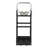 2 in 1 Folding Hand Truck, 500 lbs Load Capacity for 4-Wheel Mode, Convertible Hand Truck Dolly with Wheels & Adjustable Handle, Portable Trolley Dolly for Moving Home, Office, Warehouse