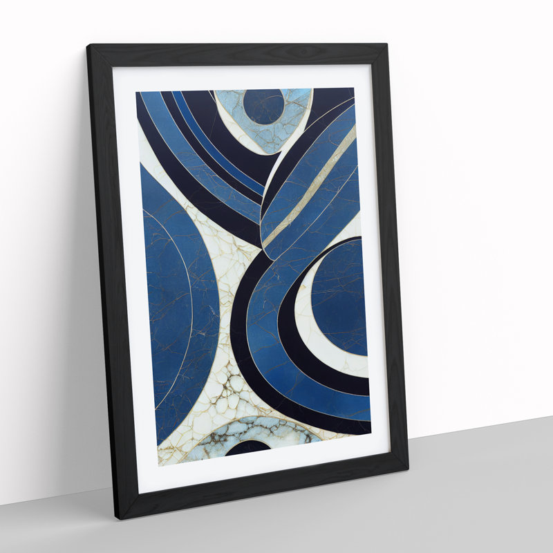Sensational Art - Single Picture Frame Print, Black, 64cm H x 46cm W x 2cm D