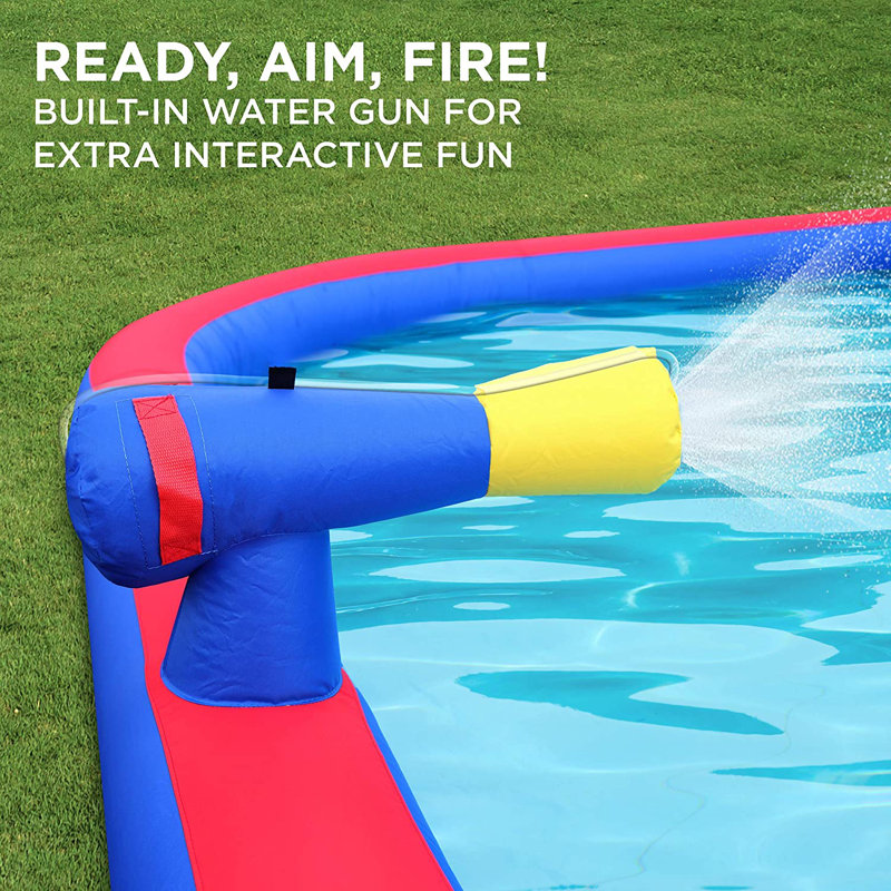 18' x 15.83' Inflatable Water Slide