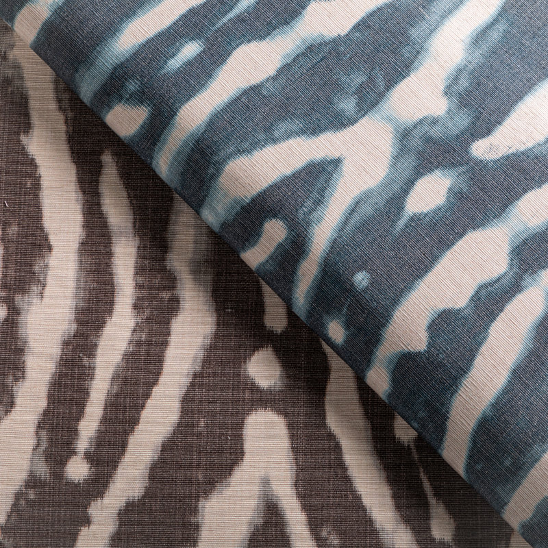 Breckenridge Salina Print Fabric, Smoke
