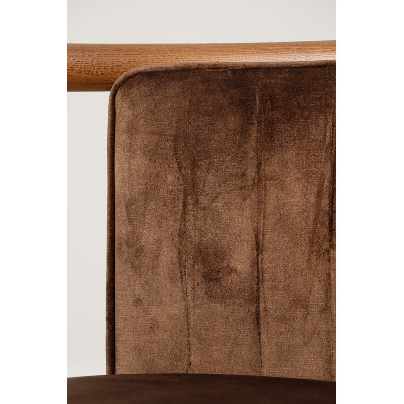 Alton Dining Chair, Matte Brown, Matte Brown