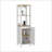 St. Clair Linen Cabinet, Two Interior  Shelves, Two Open Shelves, Single Door-286330642