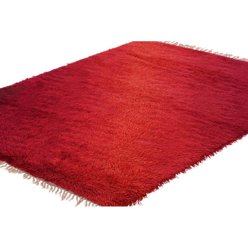 One-of-a-Kind 4’6x6’6 Hand Knotted Area Rug