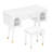 Elegant Vanity Makeup Table & Chair Set