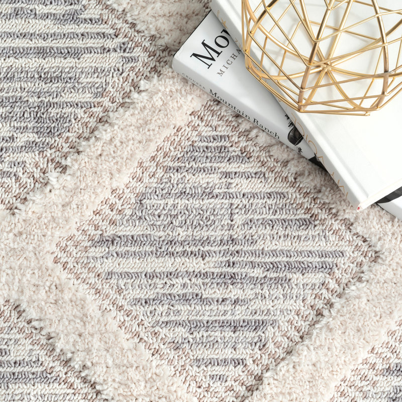 Tapis gris clair Herdon, Rectangle 7 pi 10 po x 11 pi 6 po