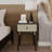 Beiro Solid Wood Nightstand-1370413556