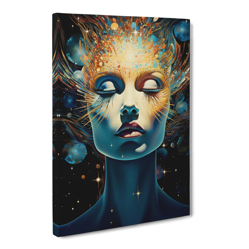 Galaxy Deco - Wrapped Canvas, 60cm H x 40cm W x 3cm D
