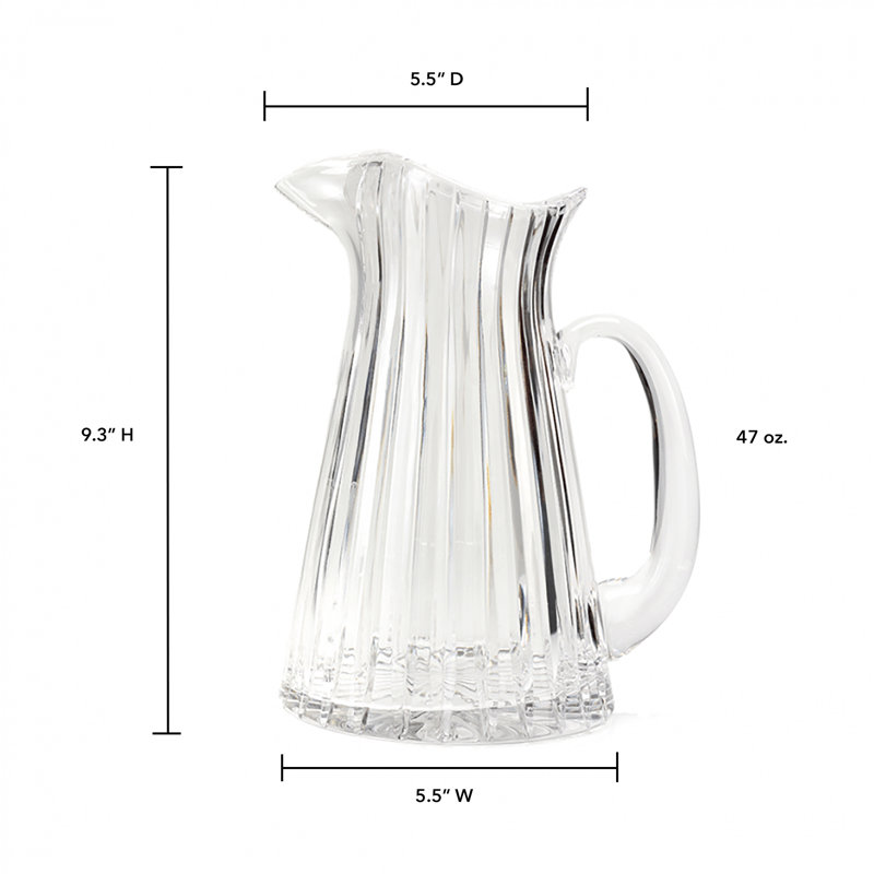 Axlan 47oz. Crystal Pitcher