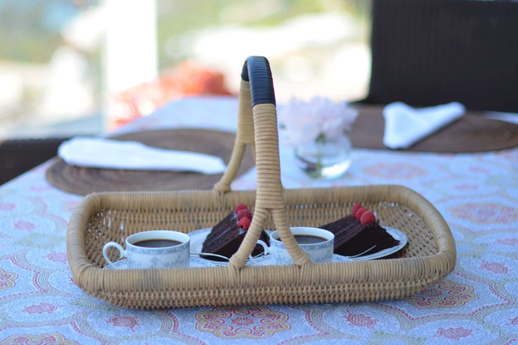 Folsom Vegetable and Flower Wicker Basket Beachcrest Home™ 