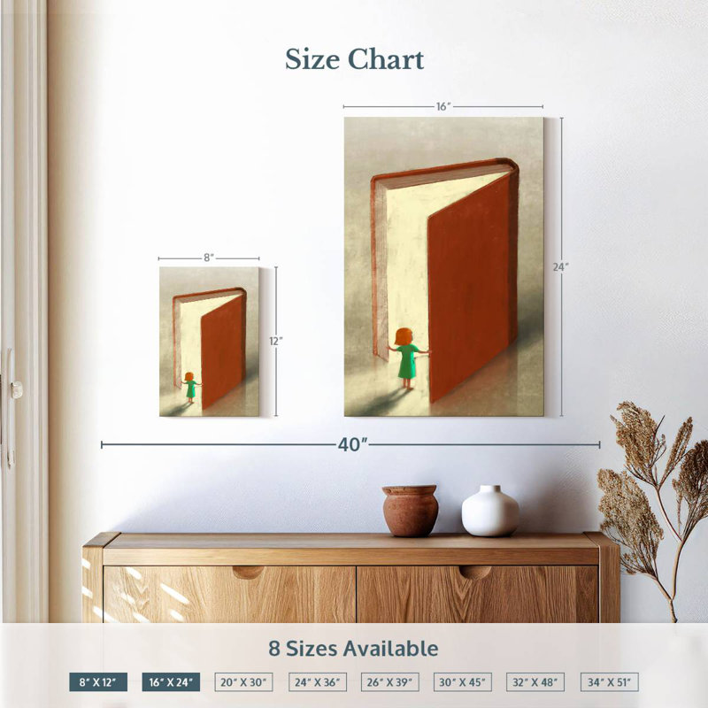 Kerner Discover Reading, 24" H x 16" W