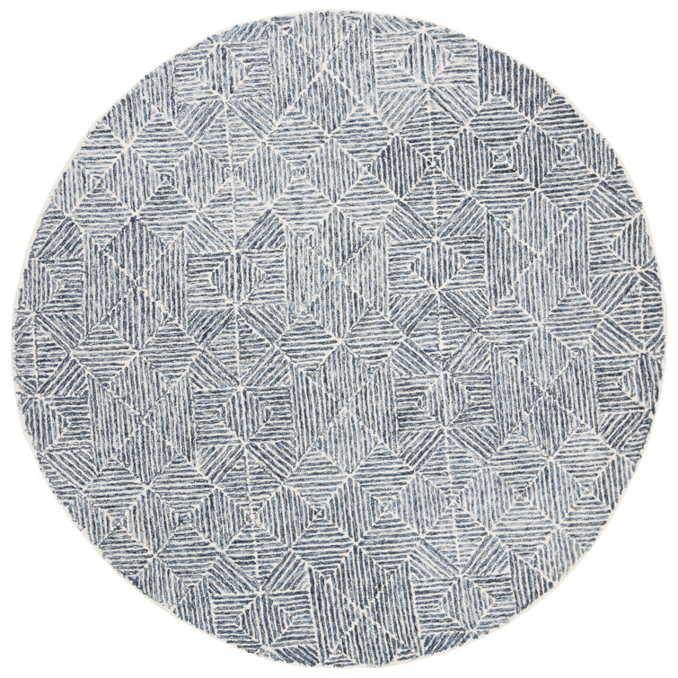 Geometric Hand Woven Area Rug