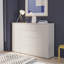 Chadwic Modern 4-drawer, 2-door sideboard, engineered wood, 143.9 cm W x 99.1 cm H x 34.9 cm D-124889383