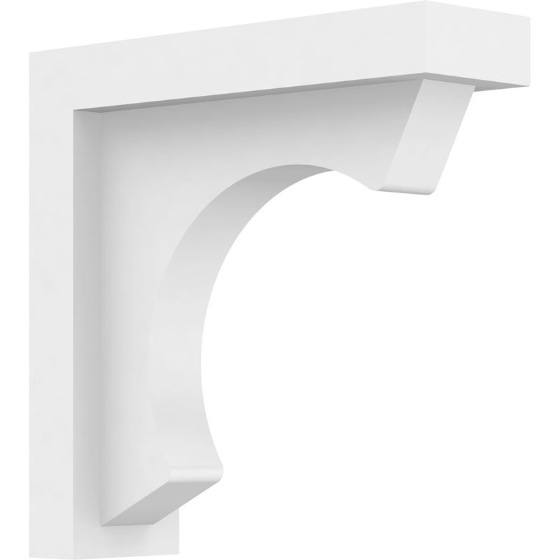 Support standard en PVC de qualité architecturale Emerson, H 5 po x l 1,5 po x p 5 po