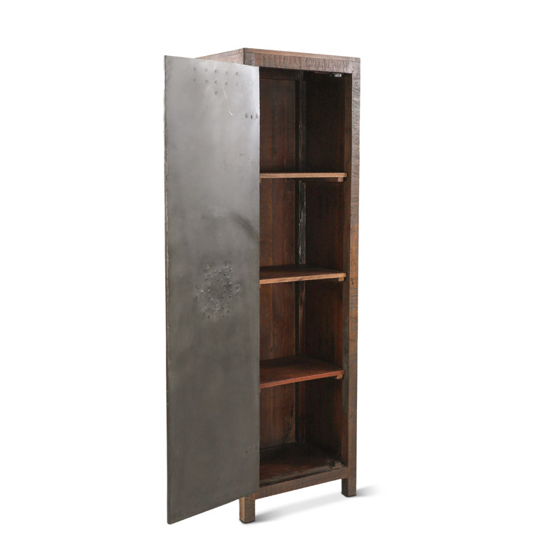 Steampunk Solid Wood Armoire