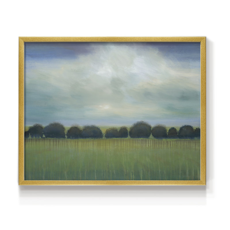 Greener Pastures -Framed Print - Restickable, 16" H x 20" W