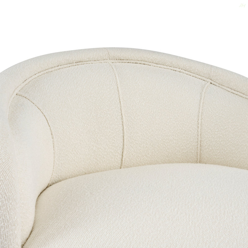 Chaise d'appoint Amanda, Crème