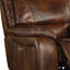 Ensemble de salon inclinable en cuir 3 pièces Ajhar