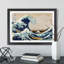 Great Wave Of Kanagawa by Katsushika Hokusai - Painting-250729082-250729084