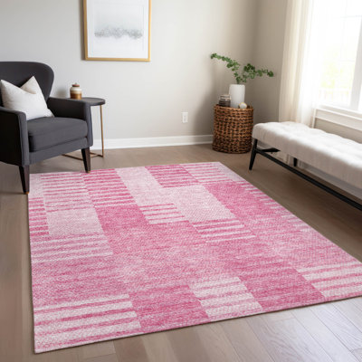 Granier Washable Striped Indoor / Outdoor Rug