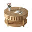 Table basse rustique avec rangement et couvercle rabattable-356126194