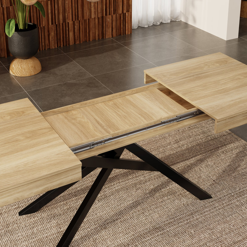 Extendable Dining Table, Brown