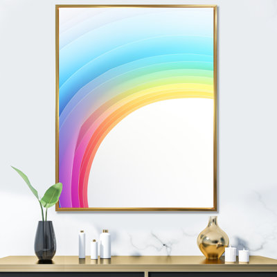 «Rainbow Whispering Spectrum I» sur toile