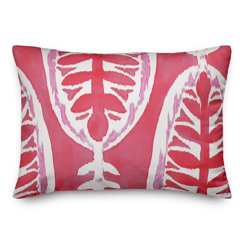 Outdoor Rectangular Pillow Cover & Insert, Pink