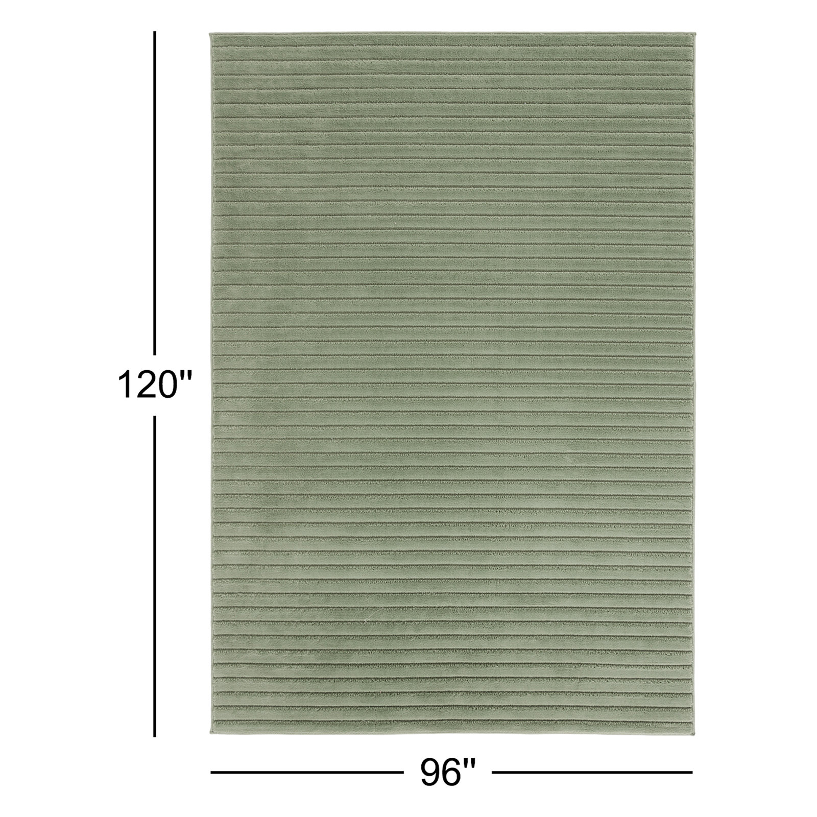 Mauna Striped Performance Rug, Rectangle 8' x 10'