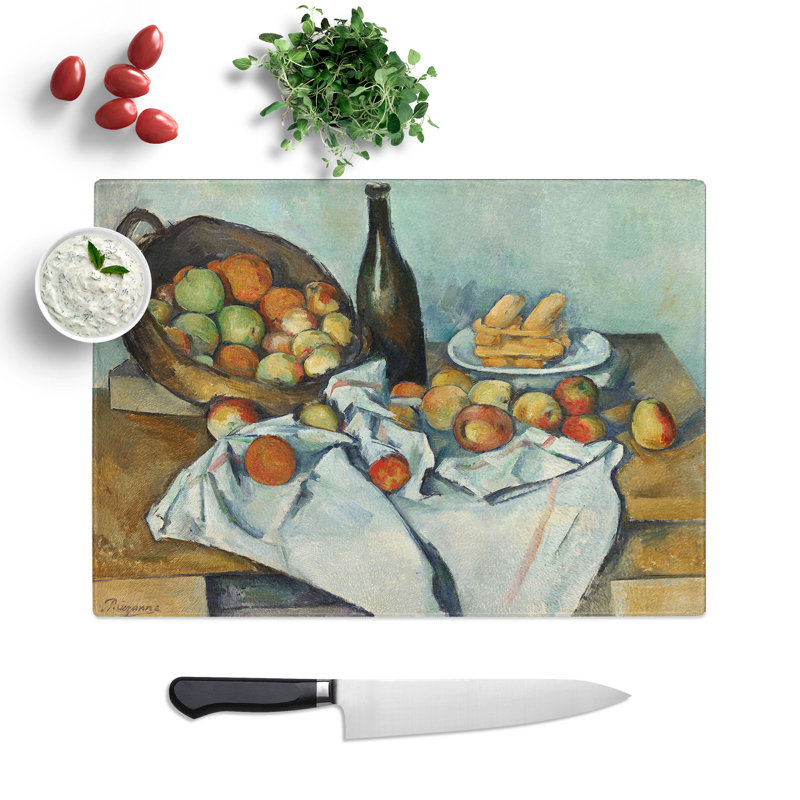 The Basket of Apples by Paul Cezanne Chopping Board, 28.5cm W x 39cm L