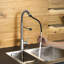 Robinet de cuisine à poignée simple rétractable-86440083