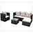 Heavy Duty Umbrella Base Holder For Patio With Rattan Design
