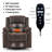 Michalski Swivel Recliner With Massage & Heating-122123324