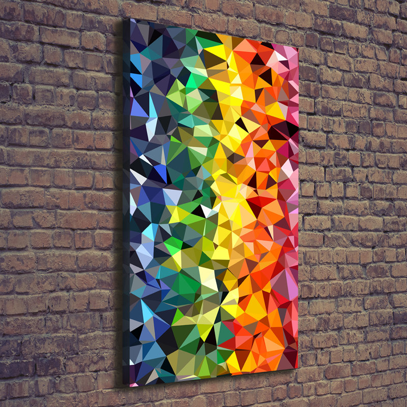 Geometric Background - Wrapped Canvas Print