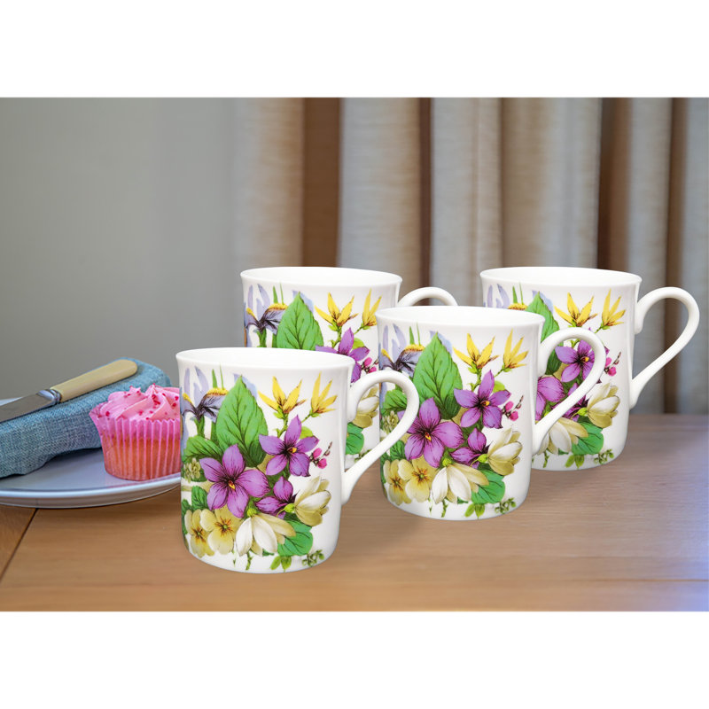 Pansy Bortzer Bone China Mug