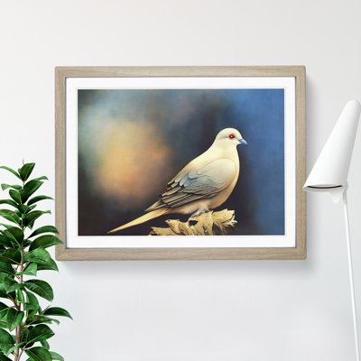 Spectacular Dove Bird - Framed Print