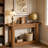 Entryway Table,2-Tier Console Table,Sofa Table