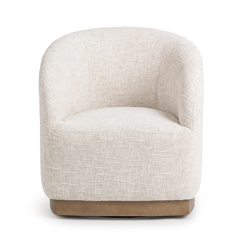 Diah Upholstered Swivel Accent Chair